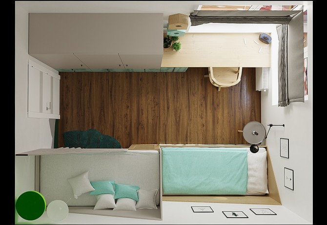 Design of small room for kid