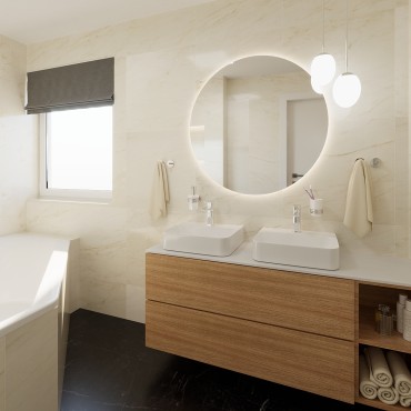 Elegant bathroom design 