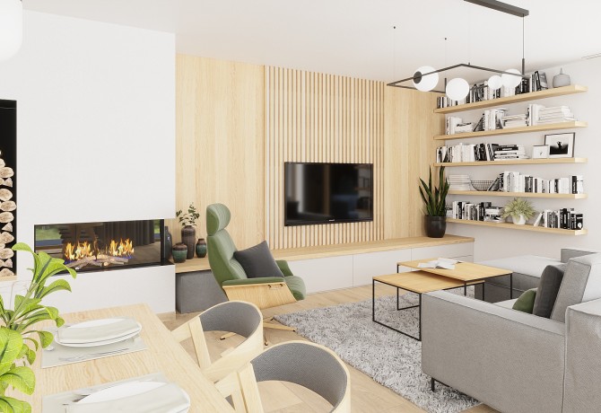 Interior design - Modern family house